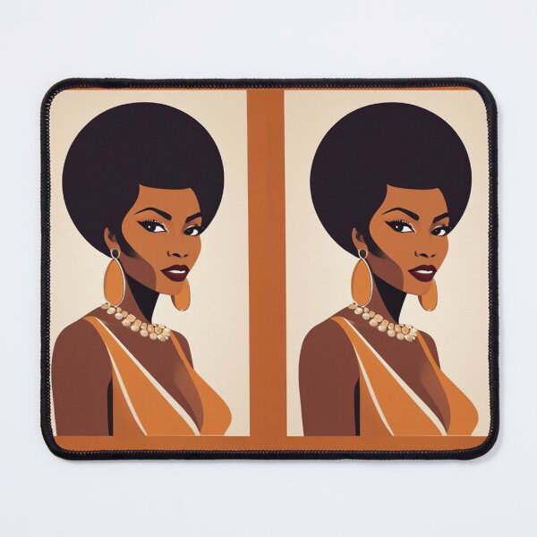 Item preview, Art - Depiction of an Afro-descendant Woman, Elements of Afro-Bohemian Style designed and sold by Beat-It.