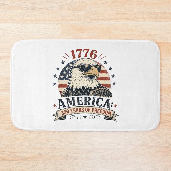 Item preview, America 1776 Patriotic 250 Years Of Freedom Vintage Eagle designed and sold by Orivana.