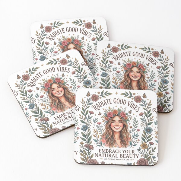 Item preview, Radiate Good Vibes Natural Beauty Floral Art designed and sold by inkstablestudio.