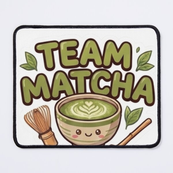 Item preview, Team Matcha -Cute Kawaii Team Drinks - Laptop & Suitcase Stickers designed and sold by asumintjapan1.