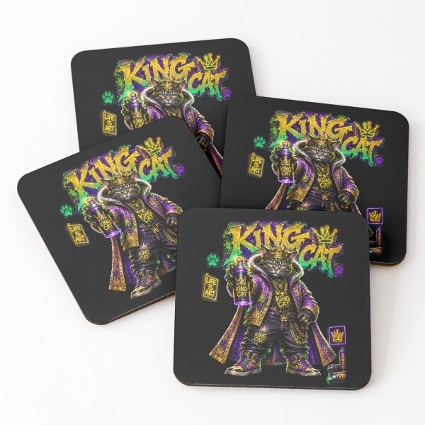 Item preview, King Cat – Crown of the Streets designed and sold by Neon Riot Studio.