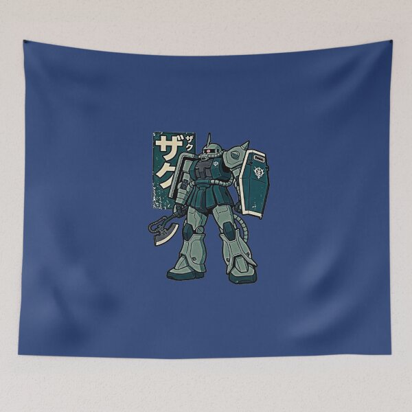 Item preview, zaku  Gundam  mecha anime  designed and sold by  Mudikeys.