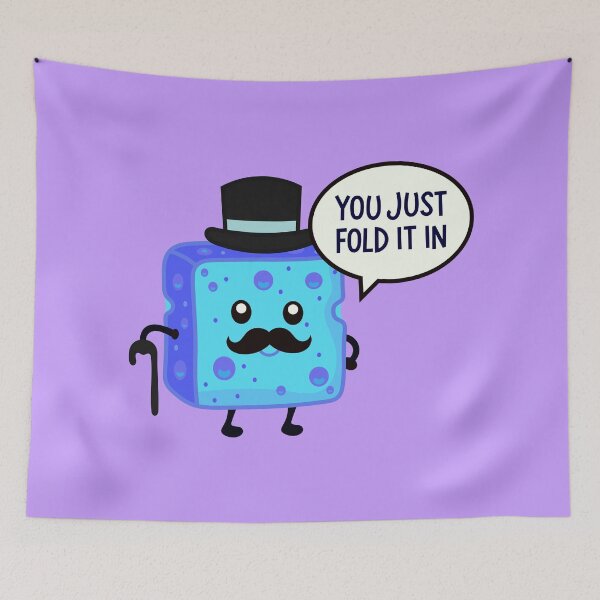 Item preview, Elegant Kawaii Blue Cheese.You just Fold it in! designed and sold by DibujandoPorfa.
