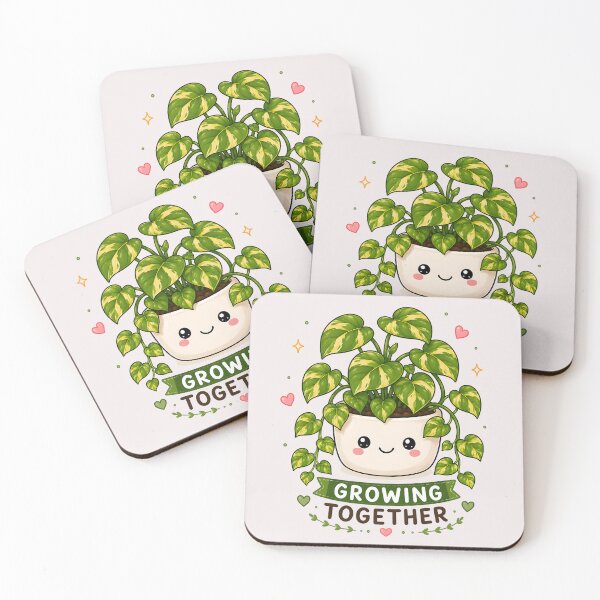 Item preview, Happy Pothos – Growing together | Cute Plant Lover Design designed and sold by PLANT LOVER'S PARADISE.