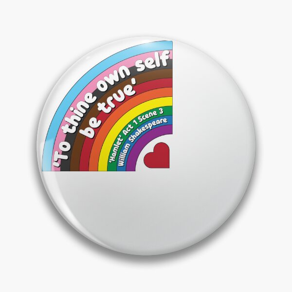 Item preview, To thine own self [Rainbow] designed and sold by lazarusheart.