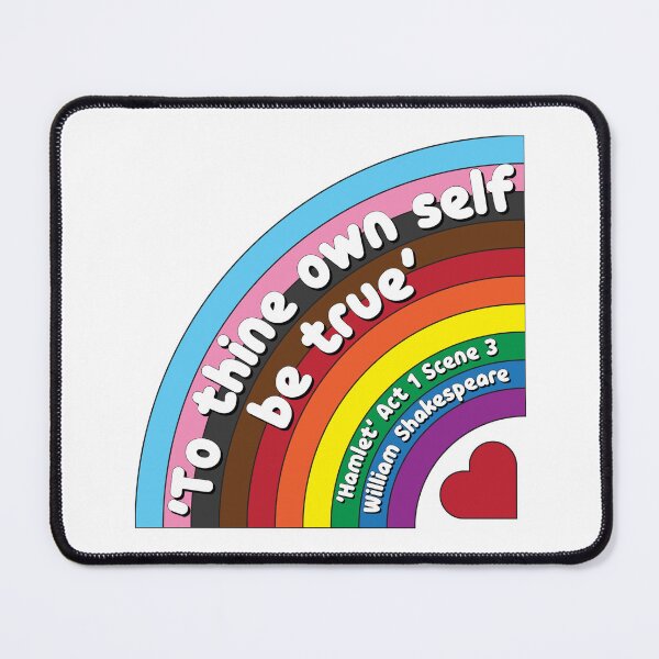 Item preview, To thine own self [Rainbow] designed and sold by lazarusheart.