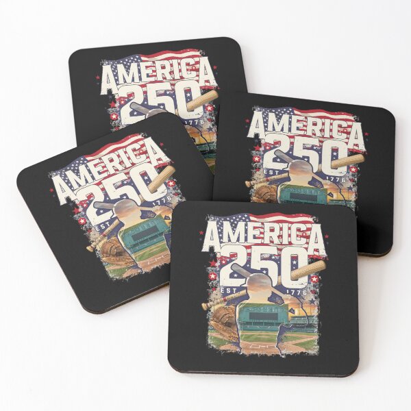 Item preview, America 250 Fenway Park Boston Baseball Est 1776 Patriotic Sports Design v3 designed and sold by DarylWelsh2024.