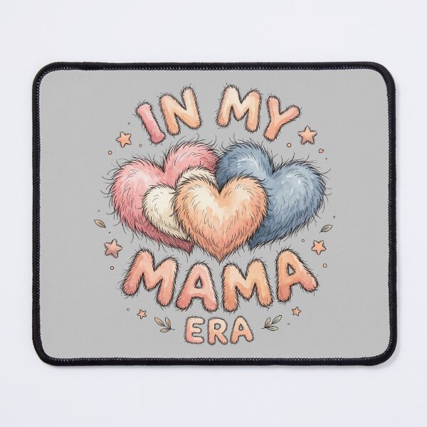 Item preview, Groovy In My Mama Era Fluffy Hearts Retro Mother's Day designed and sold by BreezifyDesignStudio.