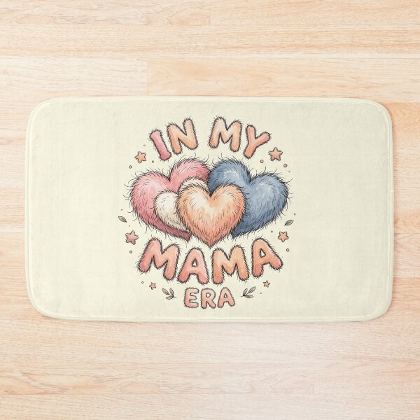Item preview, Groovy In My Mama Era Fluffy Hearts Retro Mother's Day designed and sold by BreezifyDesignStudio.
