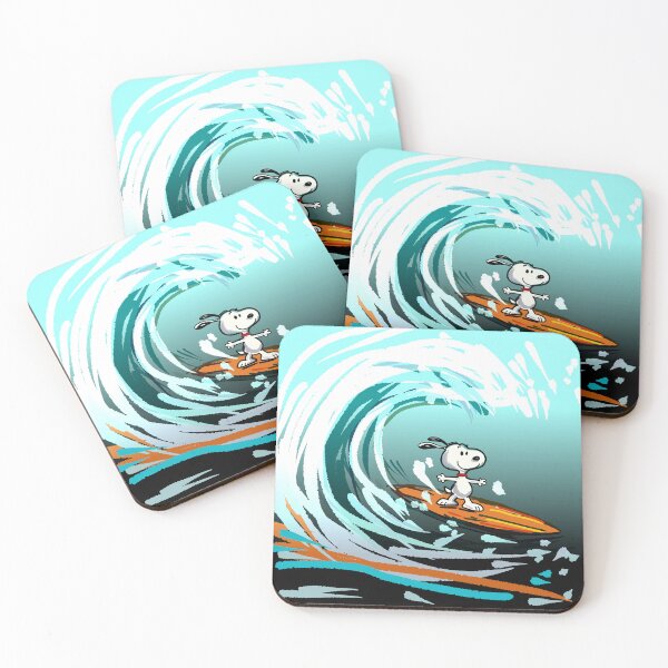 Item preview,  Snoopy Surfing Wave designed and sold by Tanya Zevallos.