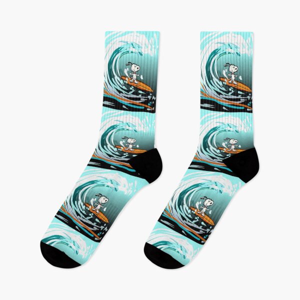Item preview,  Snoopy Surfing Wave designed and sold by Tanya Zevallos.