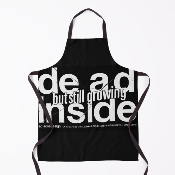 Item preview, Dead Inside But Still Growing - Industrial Box Logo (Black Edition) designed and sold by AcosDesign.