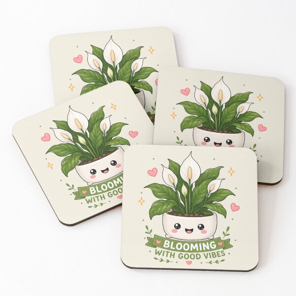 Item preview, Peace Lily – Blooming with Good Vibes | Cute Plant Gift designed and sold by Peace-of-mind.