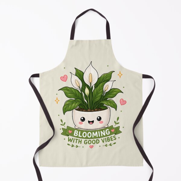 Item preview, Peace Lily – Blooming with Good Vibes | Cute Plant Gift designed and sold by Peace-of-mind.