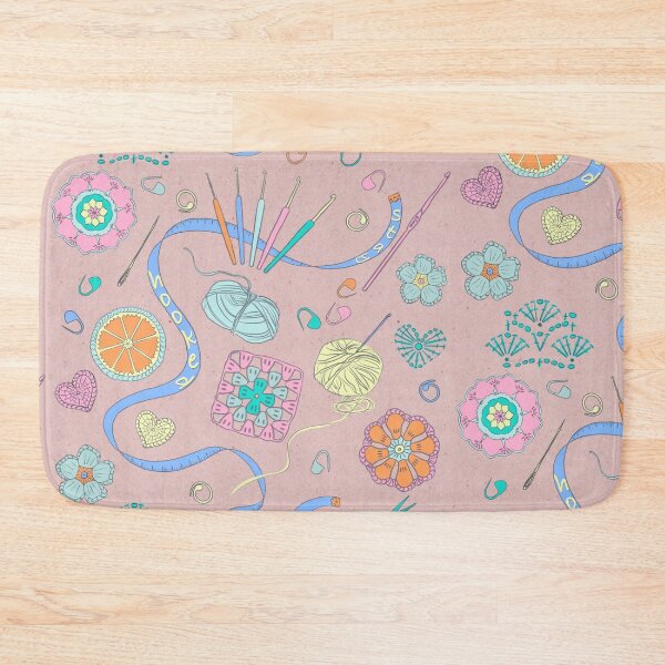 Item preview, Stay Hooked! Powder Pink Mode designed and sold by Sukilopi.