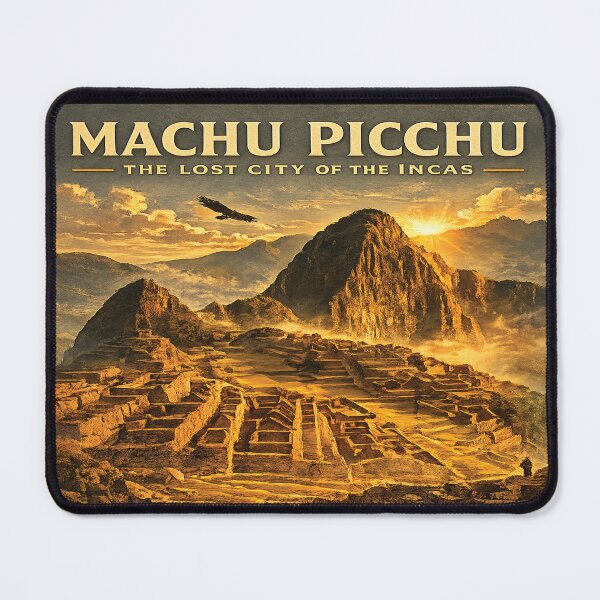 Item preview, Machu Picchu Vintage Travel Poster | The Lost City of the Incas | Peru Wall Art designed and sold by GnuArt.