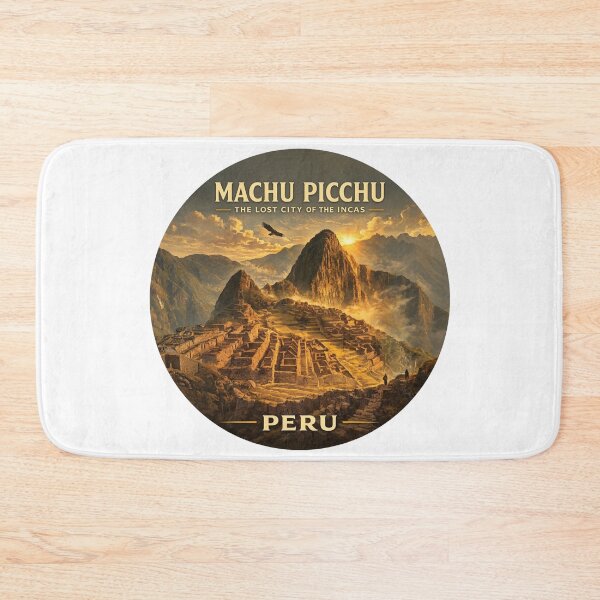 Item preview, Machu Picchu Vintage Travel Poster | The Lost City of the Incas | Peru Wall Art designed and sold by GnuArt.