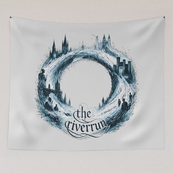 Item preview, The Loop of Riverrun designed and sold by MeaningIsUse.