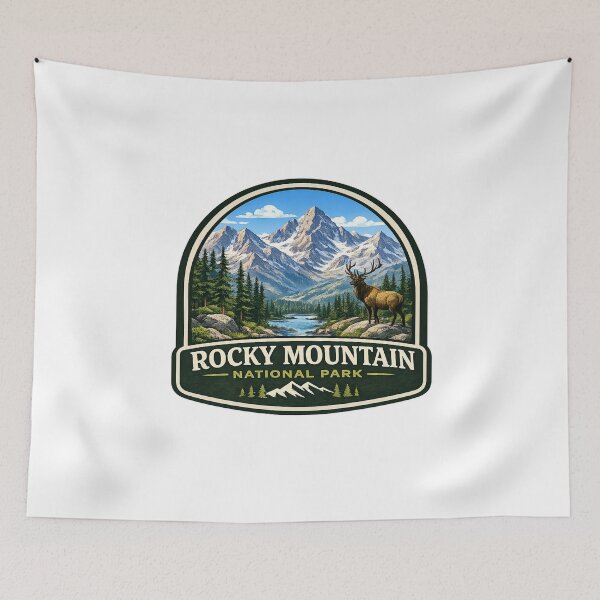 Item preview, Rocky Mountain National Park designed and sold by Flash-Ryan.
