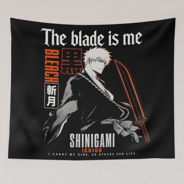 Item preview, The Blade Is Me-Ichigo Kurosaki- Shinigami Zangetsu- Aesthetic Design designed and sold by Trinidesigns123.