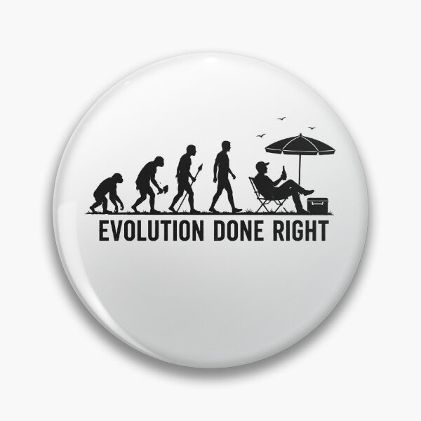 Item preview, evolution done right Funny Quotes designed and sold by Kladhadredo.