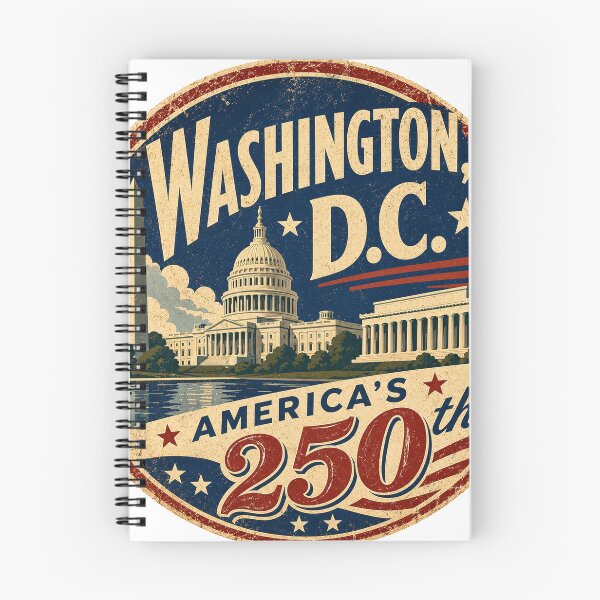 Item preview, Washington DC Travel Badge for America 250 designed and sold by M. K..
