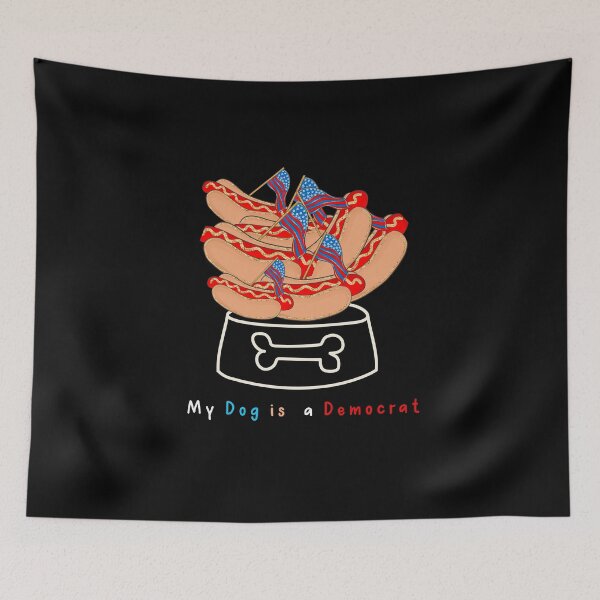 Item preview, My Dog is a Democrat, Funny Political, Sarcastic  T shirts for Everyone designed and sold by OlaZ12.