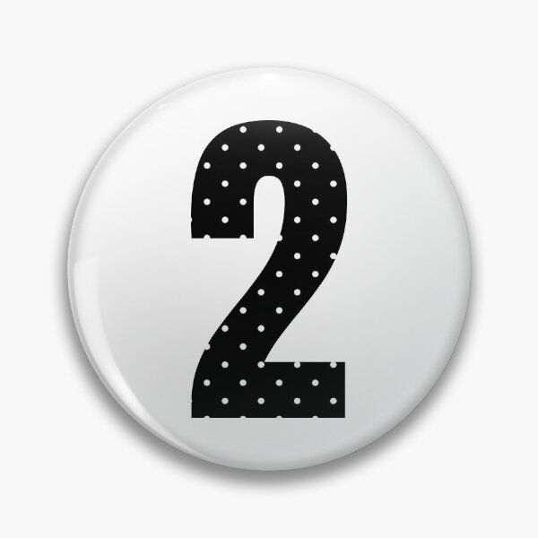 Item preview, Number Two White Dots  designed and sold by uunaa.