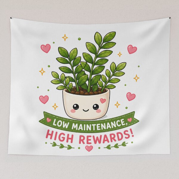 Item preview, Cute ZZ Plant – Low Maintenance High Rewards designed and sold by Peace-of-mind.