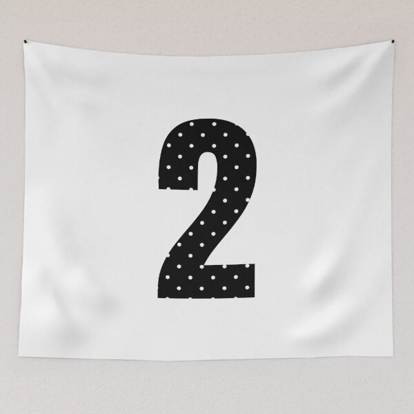 Item preview, Number Two White Dots  designed and sold by uunaa.