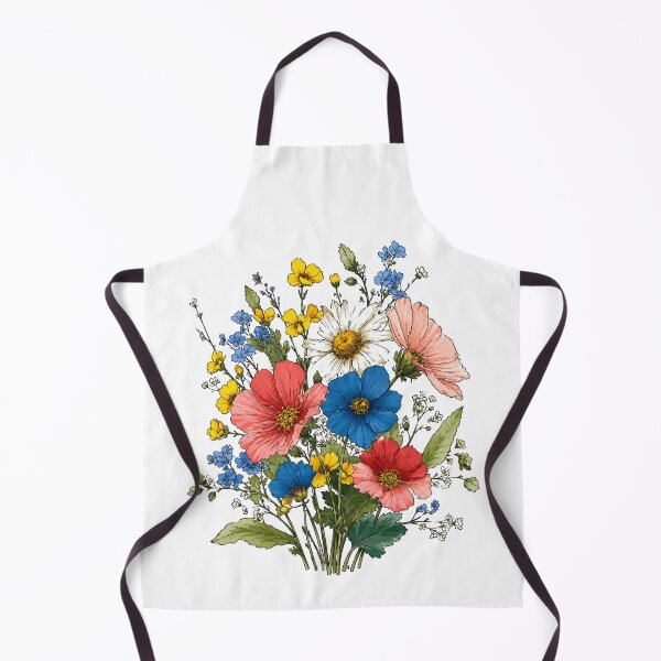 Item preview, Colorful Wildflower Bouquet Botanical Floral designed and sold by Moizento.