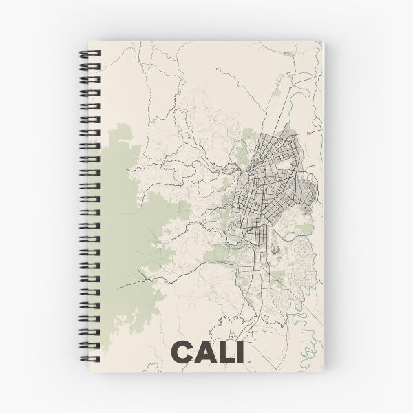 Item preview, Cali Map designed and sold by MapsNerd.