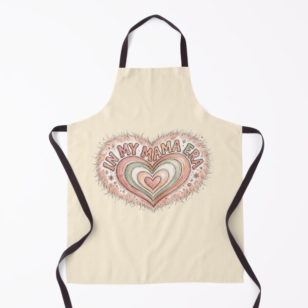 Item preview, Retro In My Mama Era Groovy Concentric Fluffy Heart designed and sold by BreezifyDesignStudio.