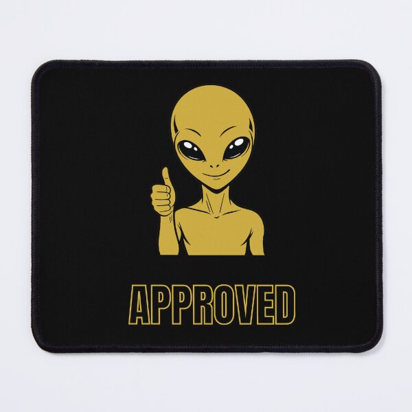 Item preview, ZORGO Signals Gold Edition – Funny Alien Hand Gesture | Minimalist Space Character Sticker designed and sold by The-Visitors.