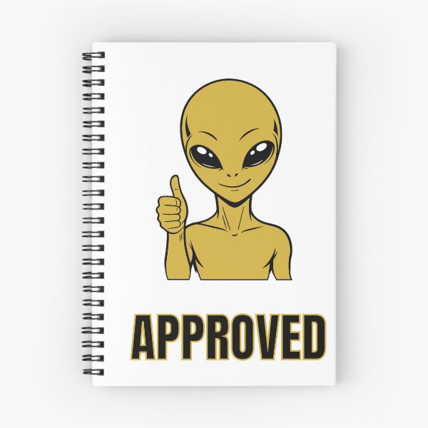 Item preview, ZORGO Signals Gold Edition – Funny Alien Hand Gesture | Minimalist Space Character Sticker designed and sold by The-Visitors.
