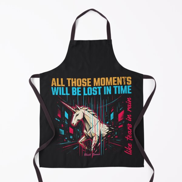 Item preview, All Those Moments Will Be Lost In Time Blade Runner Unicorn designed and sold by Enea Kelo.