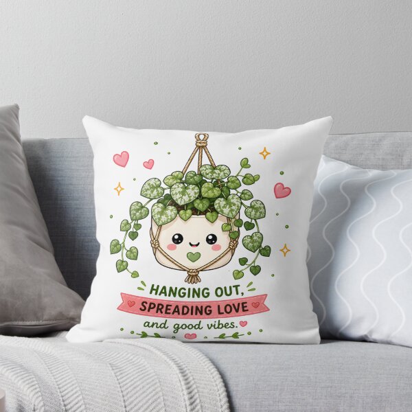Item preview, Hanging String of Hearts – Spreading Love | Cute Kawaii Plant designed and sold by Peace-of-mind.
