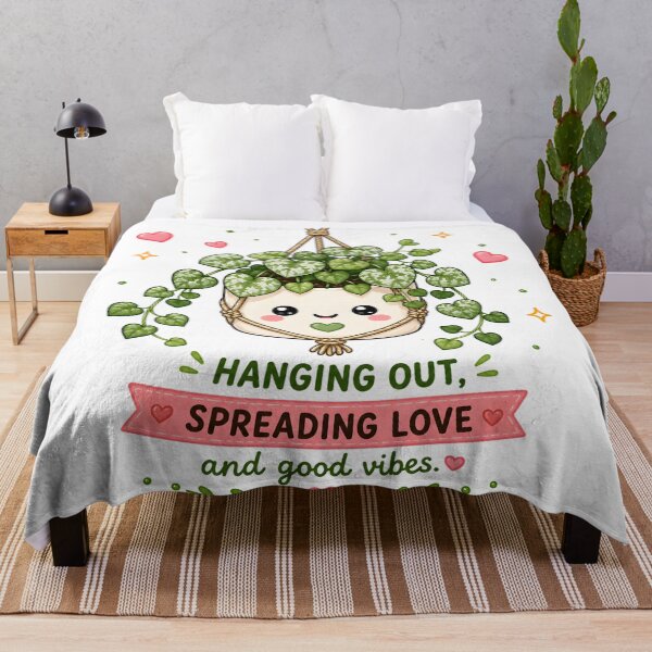 Item preview, Hanging String of Hearts – Spreading Love | Cute Kawaii Plant designed and sold by Peace-of-mind.