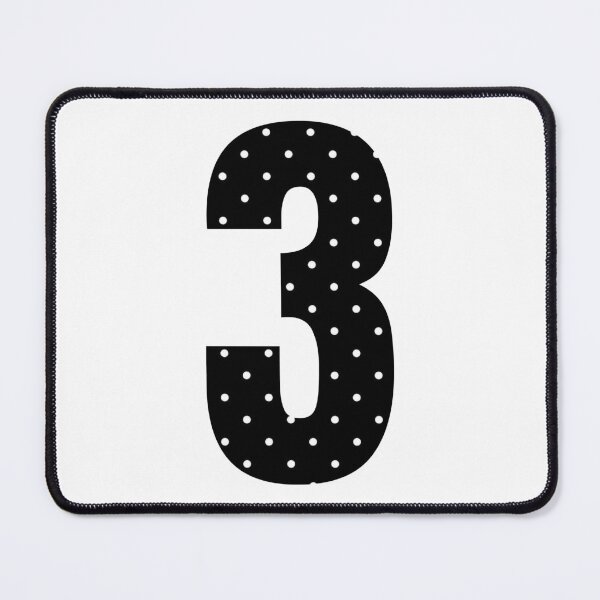 Item preview, Number Three White Dots designed and sold by uunaa.