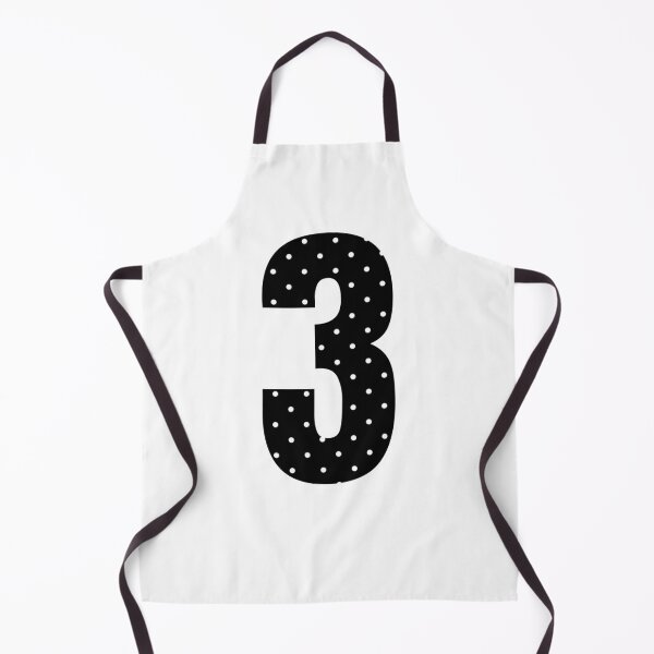 Item preview, Number Three White Dots  designed and sold by uunaa.