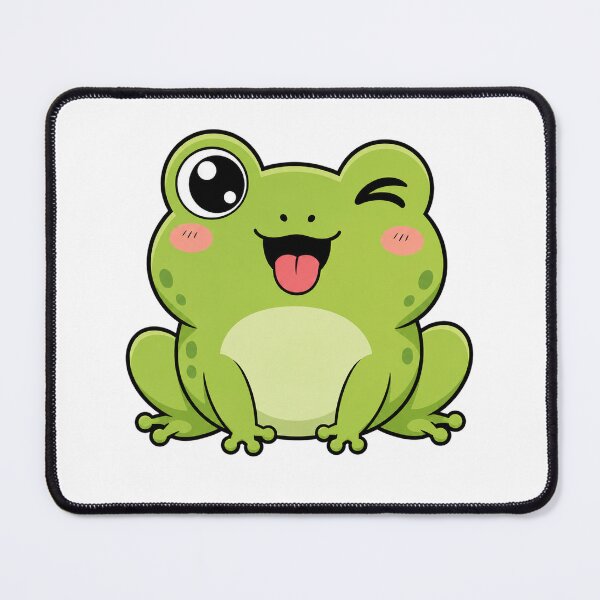 Item preview, Cute Kawaii Frog Happy Winking Funny Frog Lover Gift designed and sold by slestore.