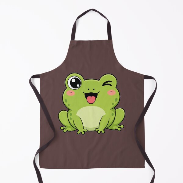 Item preview, Cute Kawaii Frog Happy Winking Funny Frog Lover Gift designed and sold by slestore.