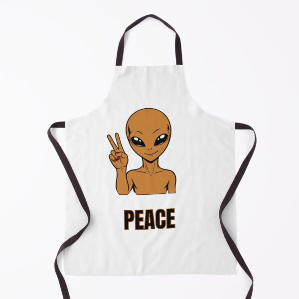 Item preview, ZORGO Signals Bronze Edition – Funny Alien Hand Gesture | Minimalist Space Character Sticker designed and sold by The-Visitors.