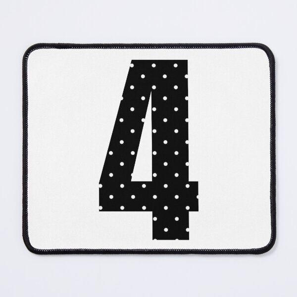 Item preview, Number Four White Dots designed and sold by uunaa.