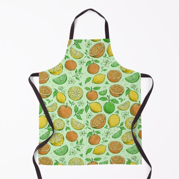 Item preview, Watercolor Citrus Fruits & Florals designed and sold by PipermintPress.