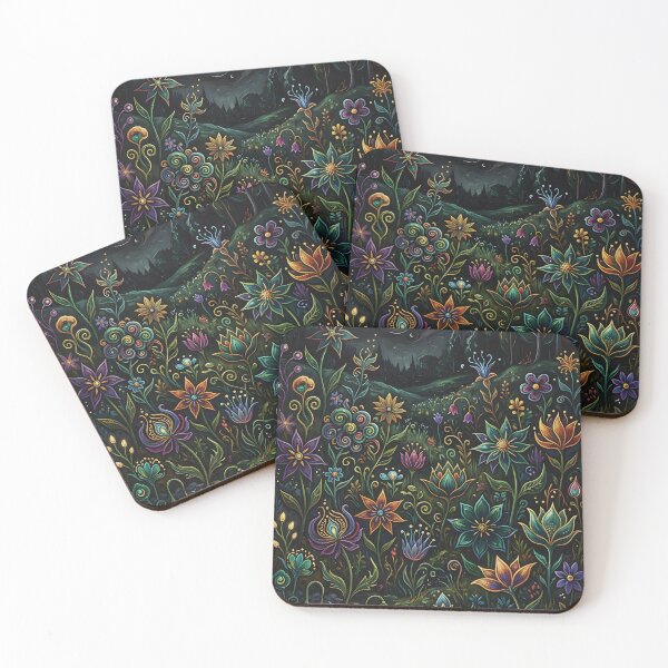 Item preview, Midnight Blooming Meadow - Classic Art designed and sold by Dhenin Studio.
