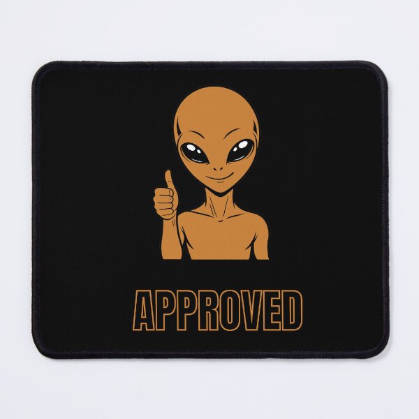 Item preview, ZORGO Signals Bronze Edition – Funny Alien Hand Gesture | Minimalist Space Character Sticker designed and sold by The-Visitors.