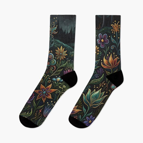 Item preview, Midnight Blooming Meadow - Classic Art designed and sold by Dhenin Studio.