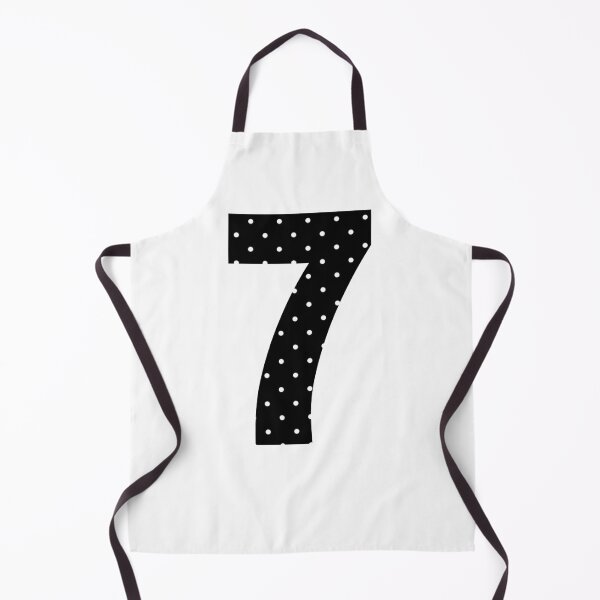 Item preview, Number Seven White Dots designed and sold by uunaa.