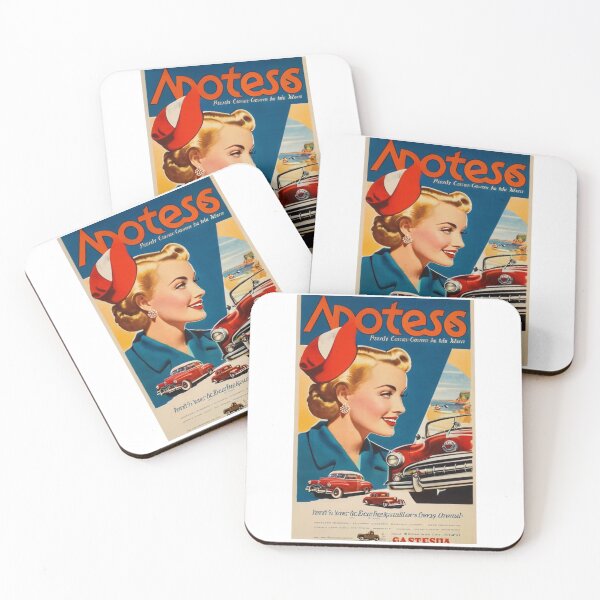 Item preview, Art - 1950s Automotive Advertising, Art Deco Style designed and sold by Beat-It.